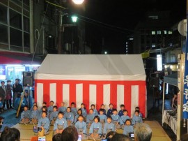 八代妙見祭の後夜で能を披露してきました(*^_^*)