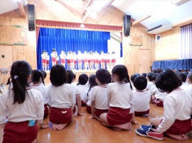 慰問のリハーサル